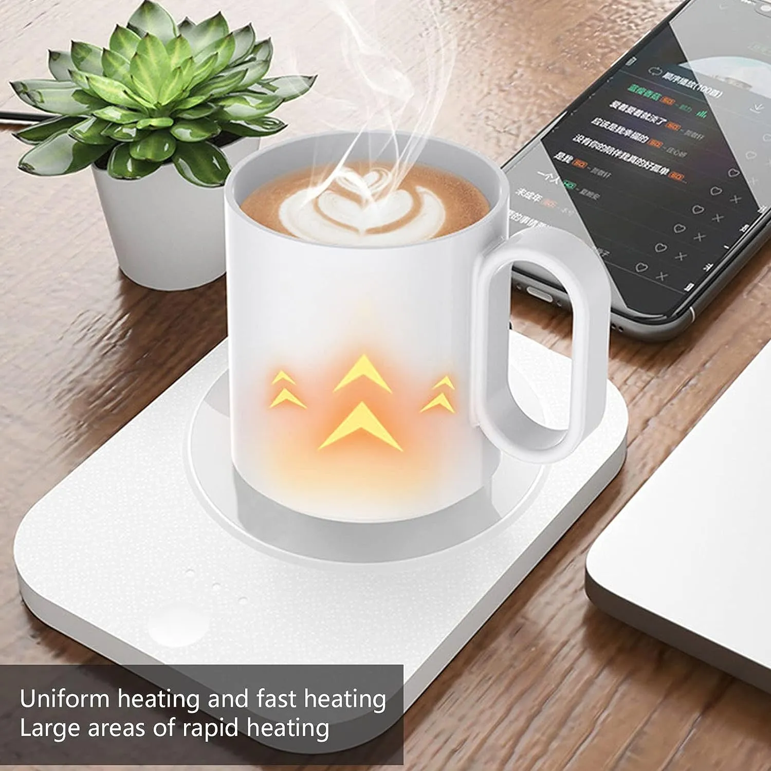 Self Heating Mug With Wireless Smart Charging