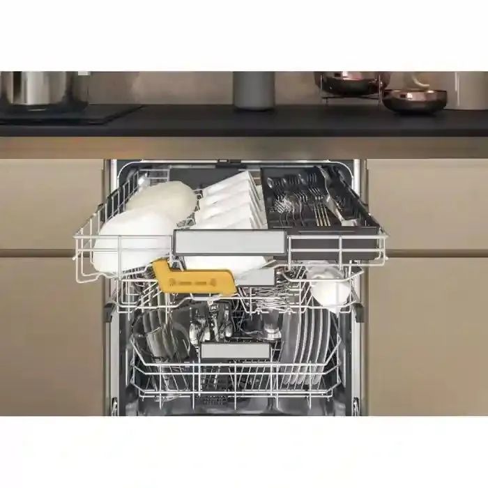 Whirlpool W8IHF58TUK Integrated Dishwasher 14 Place Full Size - Black