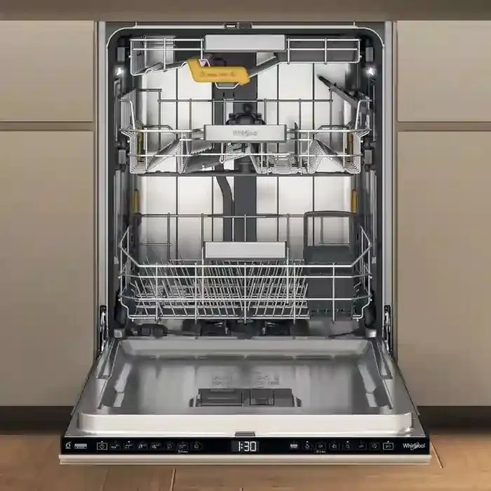 Whirlpool W8IHF58TUK Integrated Dishwasher 14 Place Full Size - Black