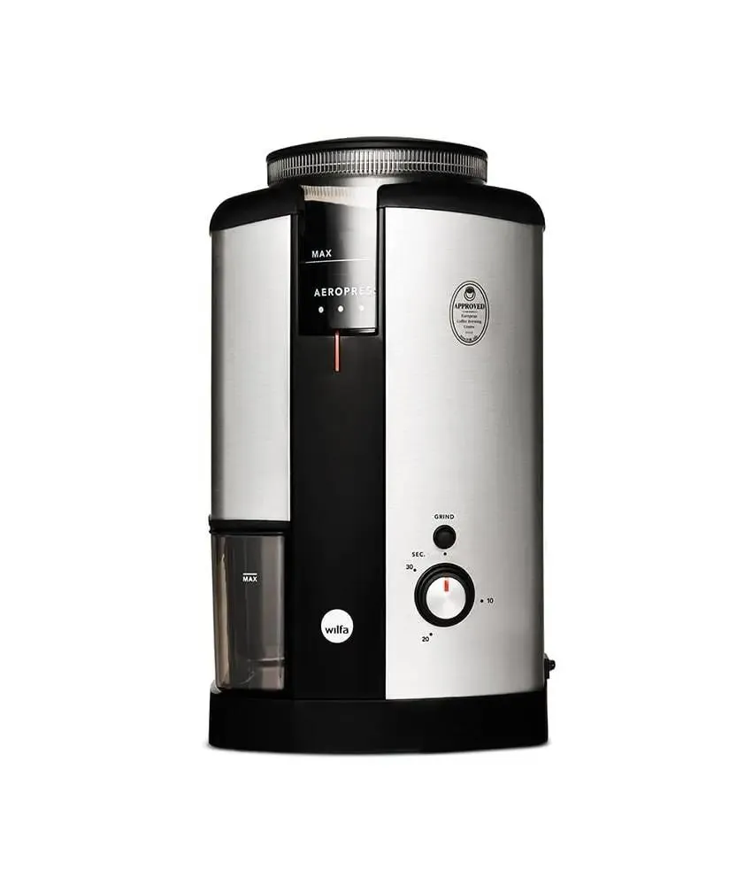 Wilfa Performance Compact Coffee Maker and Svart Coffee Grinder (Silver) Bundle