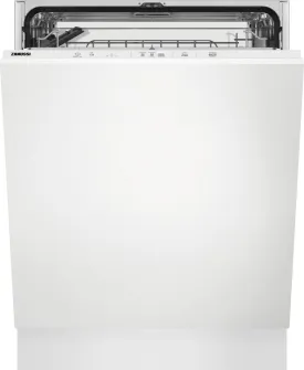 Zanussi ZDLN2621 Fully Integrated Standard Dishwasher - White Control Panel with Sliding Door Fixing Kit