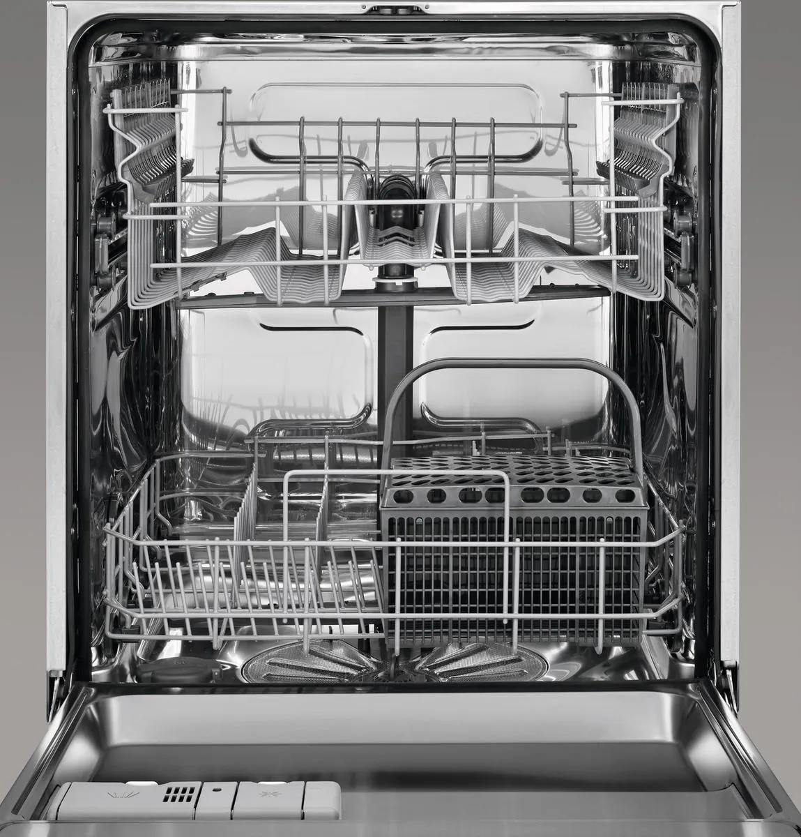 Zanussi ZDLN2621 Fully Integrated Standard Dishwasher - White Control Panel with Sliding Door Fixing Kit